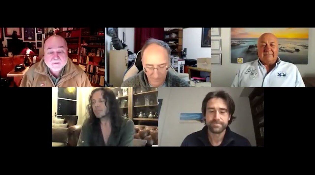 Robert David Steele, Charlie Ward, Sean Stone, Simon Parkes & Sacha Stone