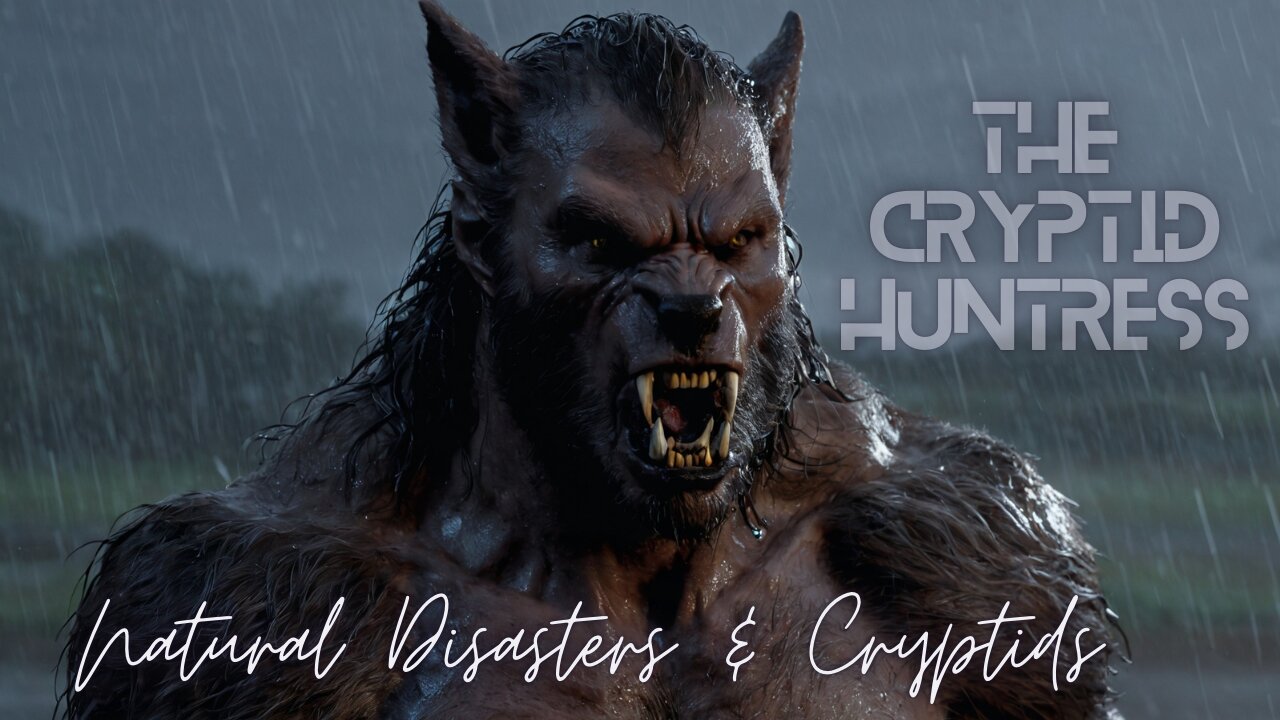 NATURAL DISASTERS & CRYPTIDS: SURVIVAL OF THE FITTEST