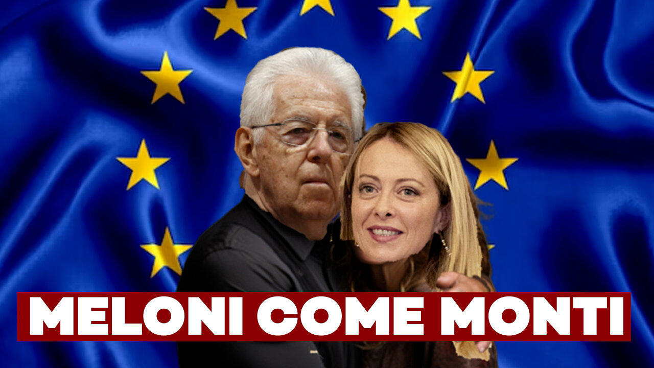 MELONI COME MONTI: Breve Guida all’Ennesima Manovra Finanziaria scritta dai banchieri - ft. A. Volpi