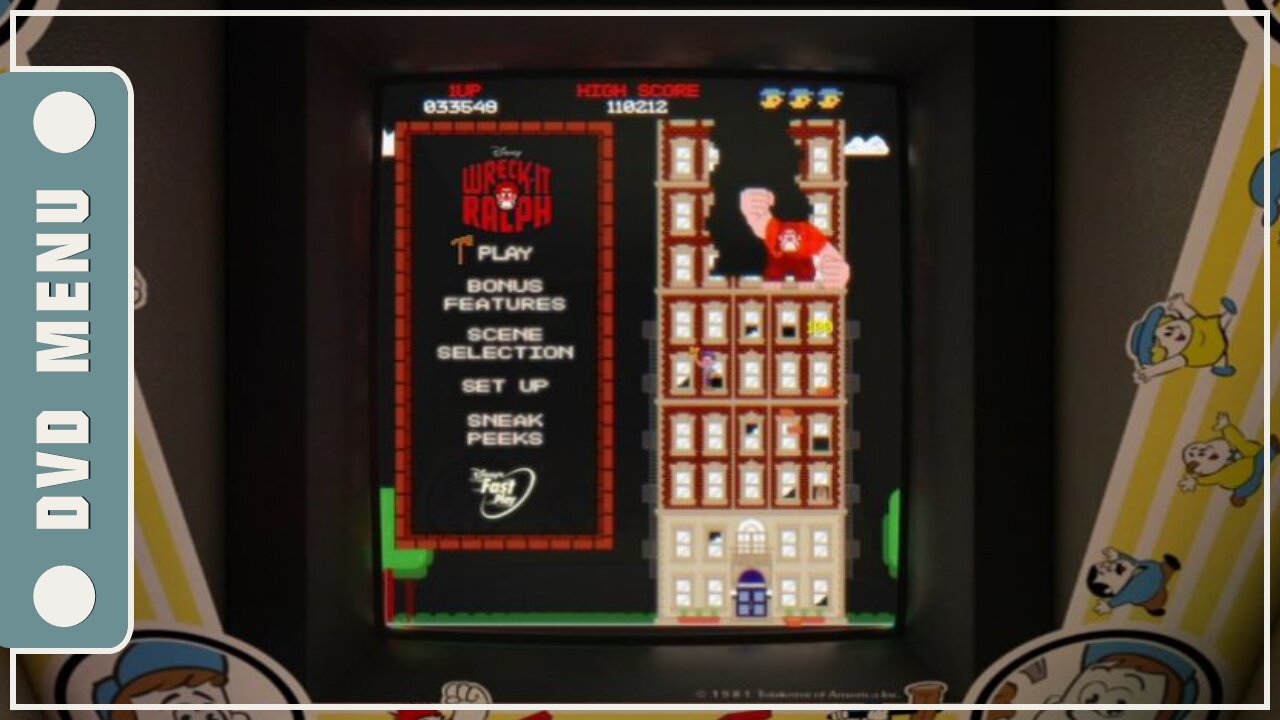 Wreck-It Ralph - DVD Menu