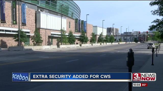Extra security added for College World Series