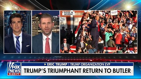 Eric Trump: It's Infuriating Biden, Harris Don't Put America First