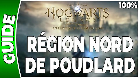 Hogwarts Legacy : l'Héritage de Poudlard - RÉGION NORD DE POUDLARD - 100% Coffres, Pages, Demiguise