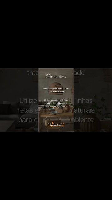 O estilo escandinavo pode trazer simplicidade