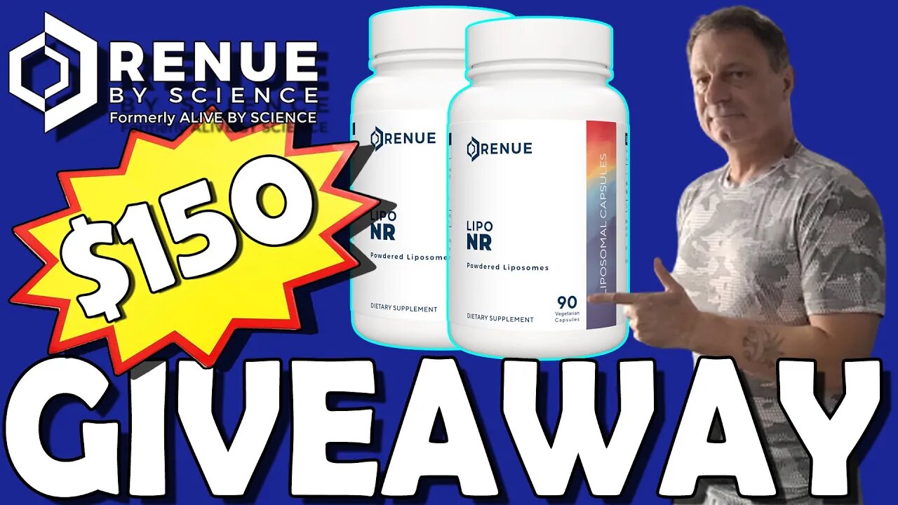 $150 MEGA Lipo NR GIVEAWAY | RENUE by SCIENCE