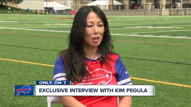 Exclusive one on one interview with Bills owner Kim Pegula