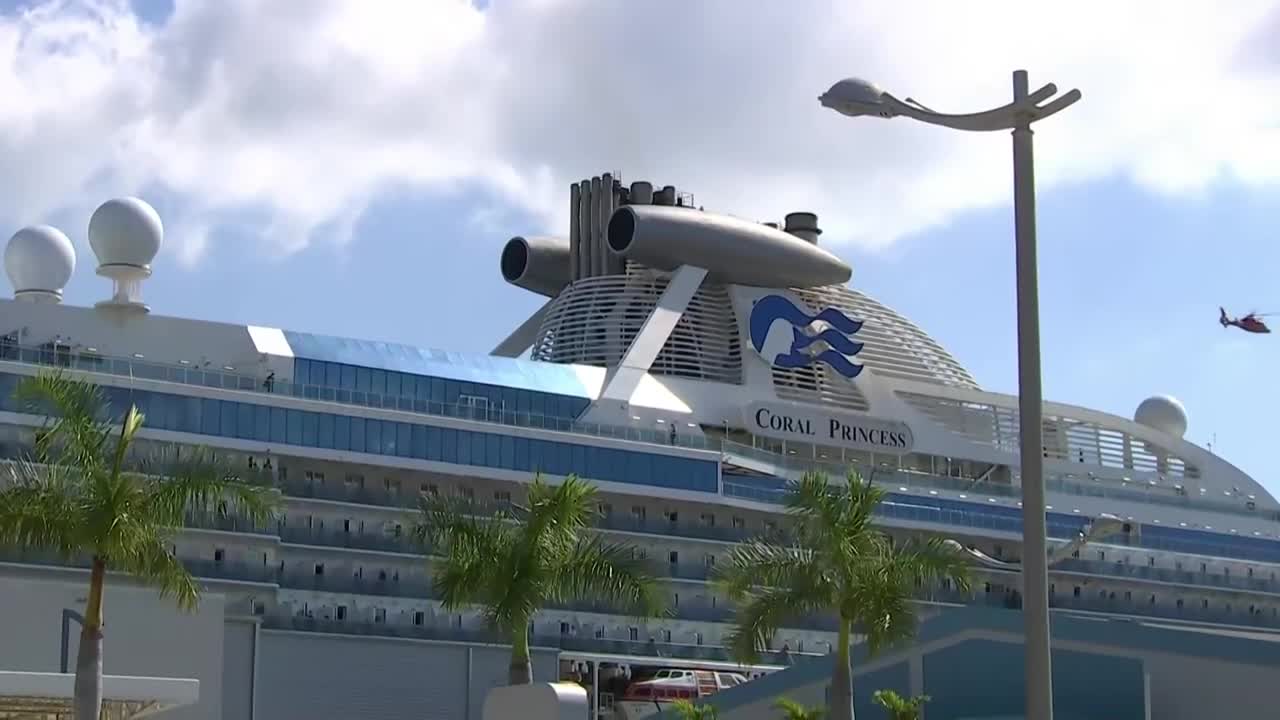 Another cruise ship with virus victims docking in Florida