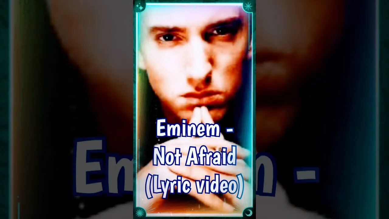 Eminem - Not Afraid (Lyrics) #shorts