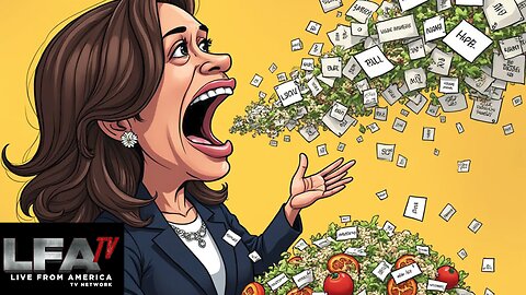 KAMALA SERVES UP A YUGE WORD SALAD!