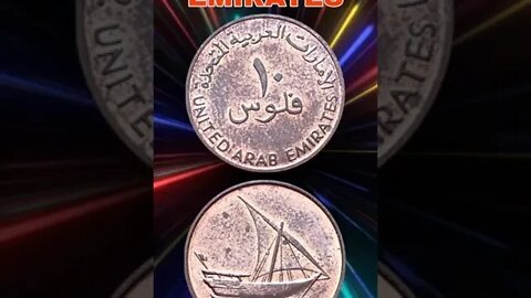 United arab emirates 10 fils 2005.#shorts #coinnotesz