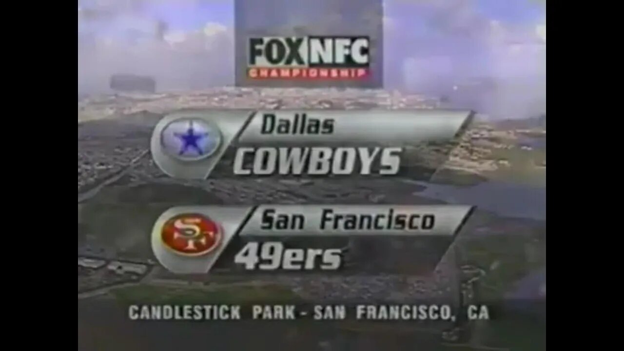 1995-01-15 NFC Championship Game Dallas Cowboys vs San Francisco 49ers