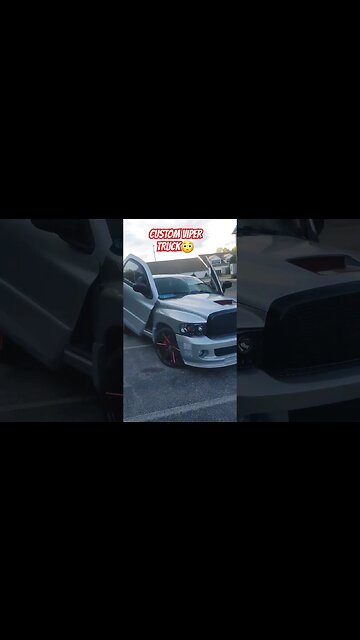 Lambos on 2005 Dodge Custom Viper Truck!😳 #shorts #viral #new #video #Viper