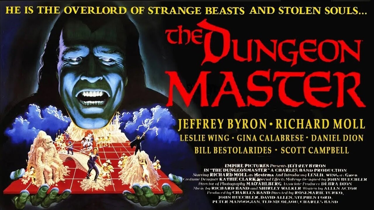 The Dungeonmaster (1984) Jeffrey Byron, Richard Moll, Leslie Wing