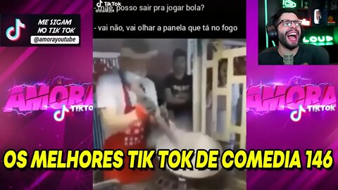 PLAYHARD REAGINDO OS MELHORES TIK TOK DE COMEDIA #146 | SemZero