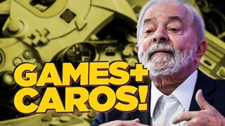 LULA quer AUMENTAR IMPOSTO nos VIDEOGAMES!