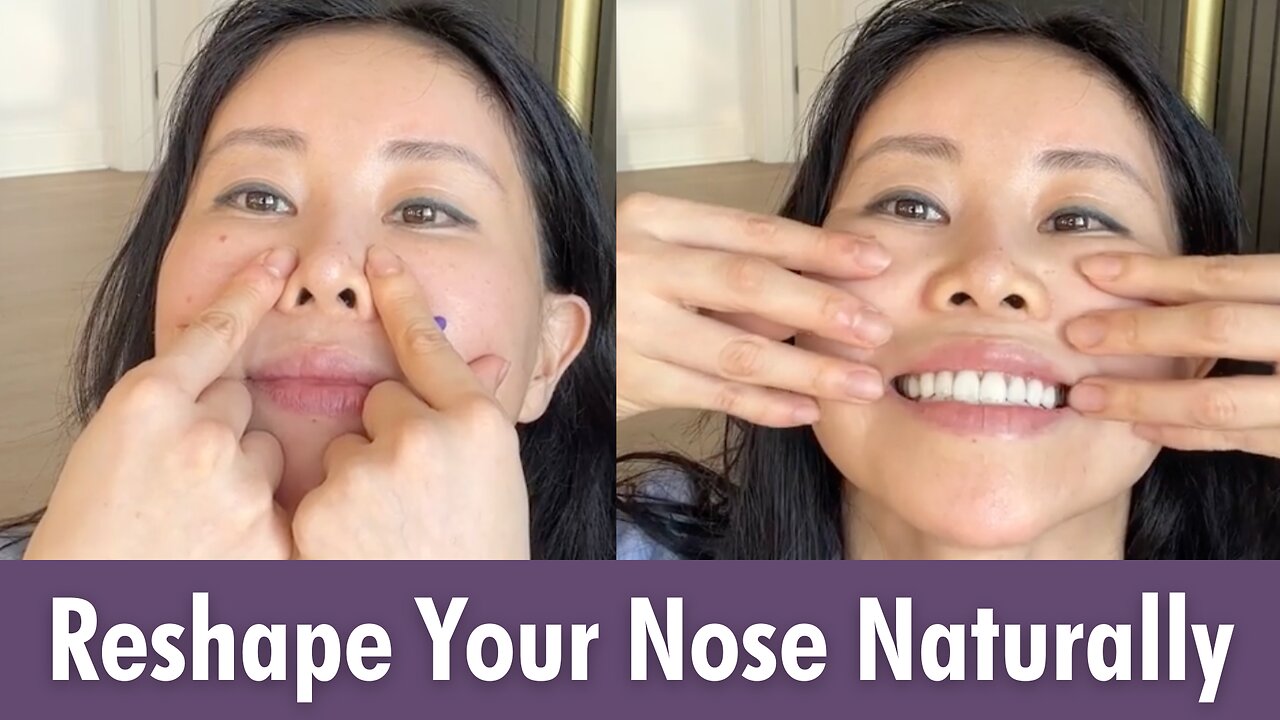 Best Nose Exercises to Reshape Your Nose Naturally | Koko Face Yoga