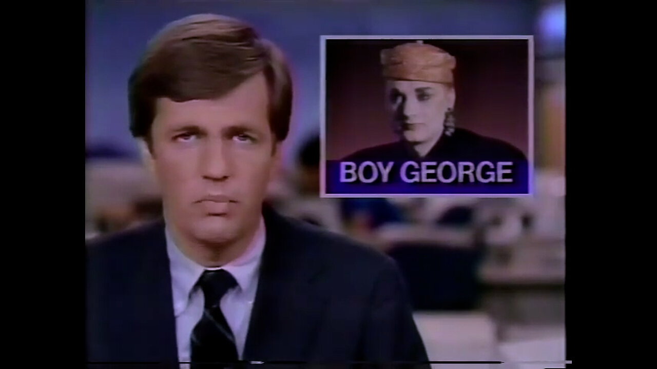 July 12, 1986 - ABC Newsbrief with Brit Hume (Boy George Arrested)