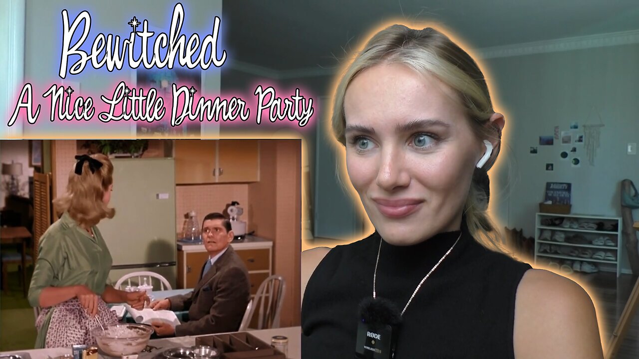 Bewitched Ep 19-A Nice Little Dinner Party! My First Time Watching!!!