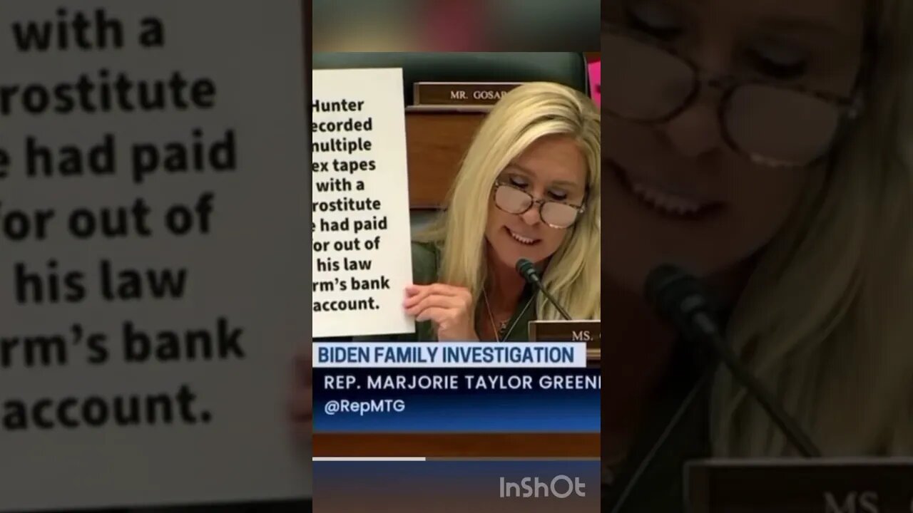 Hunter Biden Centerfold? Exposed at House Meeting #hunterbiden
