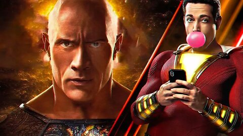 Black Adam vs Shazam and Superman. Epic DC Universe film with no future
