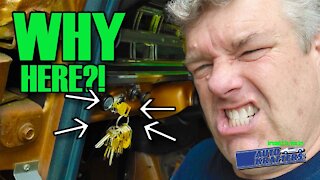 Ignition Switch On The Left?
