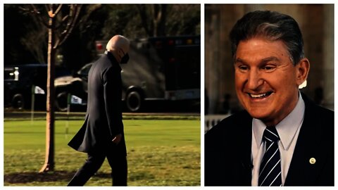 Biden RUNS AWAY from Reporters asking About PRESIDENT MANCHIN and Build Back Better!