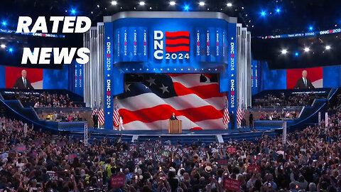 Biden Takes Stage to Cheers and Applause at DNC Convention 2024