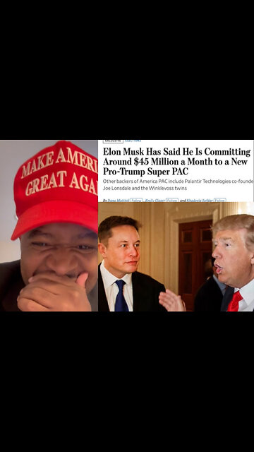 🚨OMG! Elon Musk is going to help Trump. Elon is donating around $45Million
