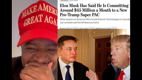 🚨OMG! Elon Musk is going to help Trump. Elon is donating around $45Million