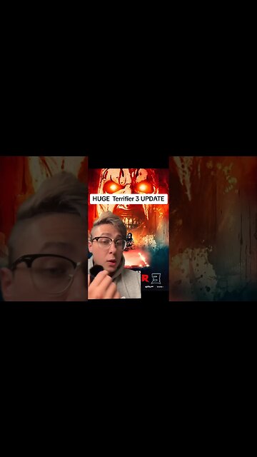 Huge Terrifier 3 Update 😨 #scary #shorts #horrormovie