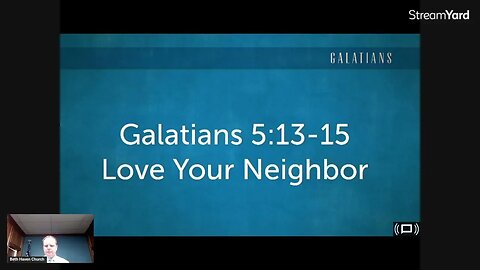 Galatians 5:13-15