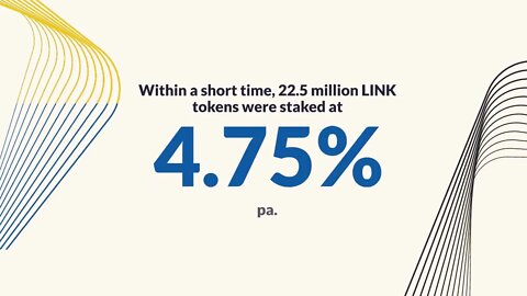 Chainlink successfully starts test run for staking