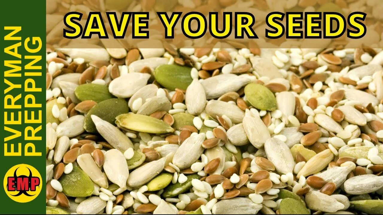 Save Your Seeds - Be Your Own Seed Supplier. There Bill Be Seed Shortages.