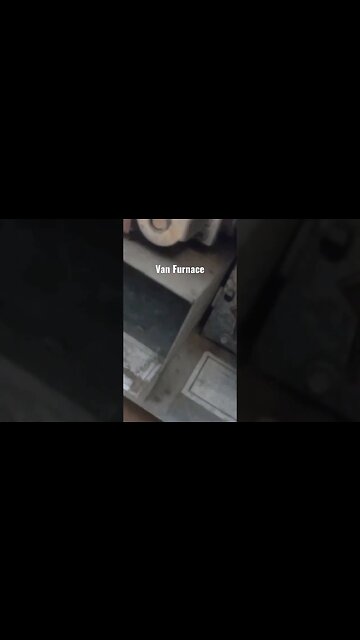 Testing out Van Furnace in the house. Dangerous. #vanlife #shorts shor