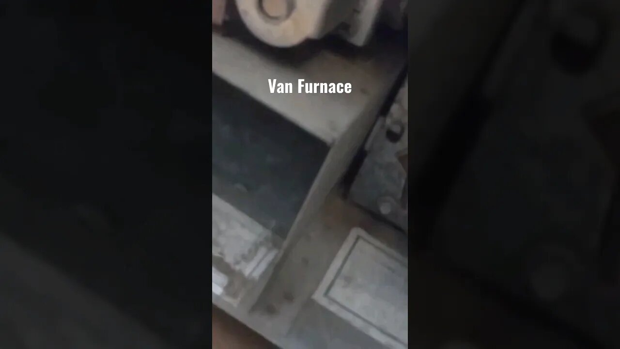 Testing out Van Furnace in the house. Dangerous. #vanlife #shorts shor
