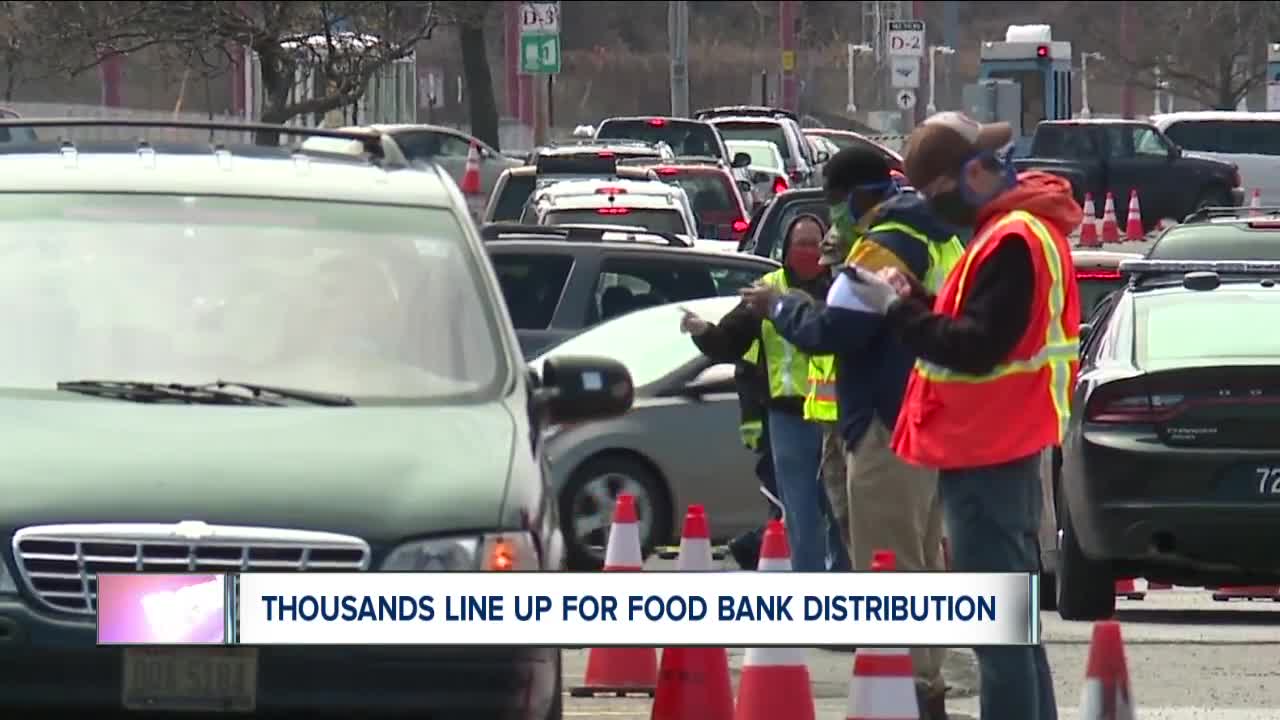 Greater Cleveland Food Bank says it has about 3 weeks of food left as demand rises