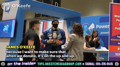 💥James O'Keefe Infiltrates ActBlue at DNC under disguise!