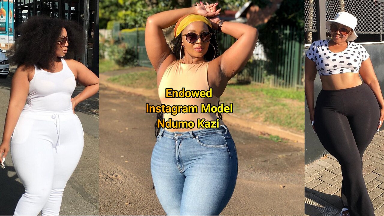 Endowed Instagram Model Ndumo Kazi