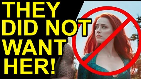 BREAKING! Amber Heard Admits That AQUAMAN 2 Role Was Cut Down!