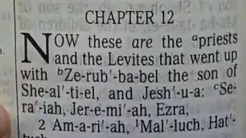 Nehemiah: Chapters 12-13