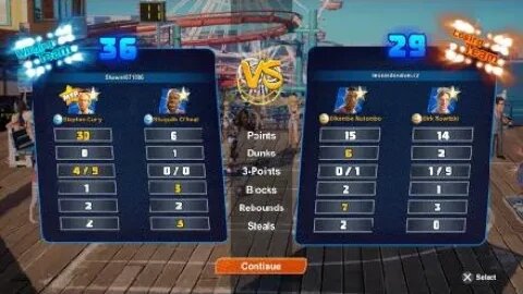 NBA 2K Playgrounds 2: Shawn0071986 Vs. leonardosalves72