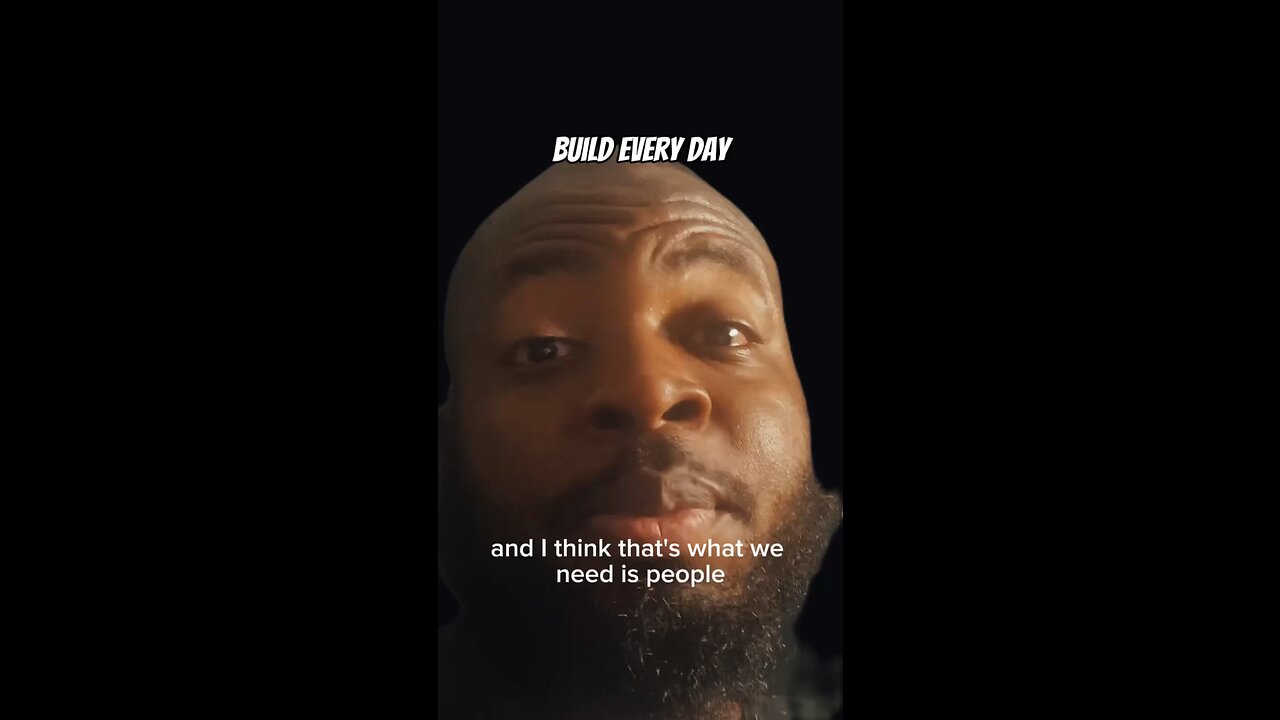 Build Every Day #dayodman #building #daily #eeyayyahh #motivationalspeaker