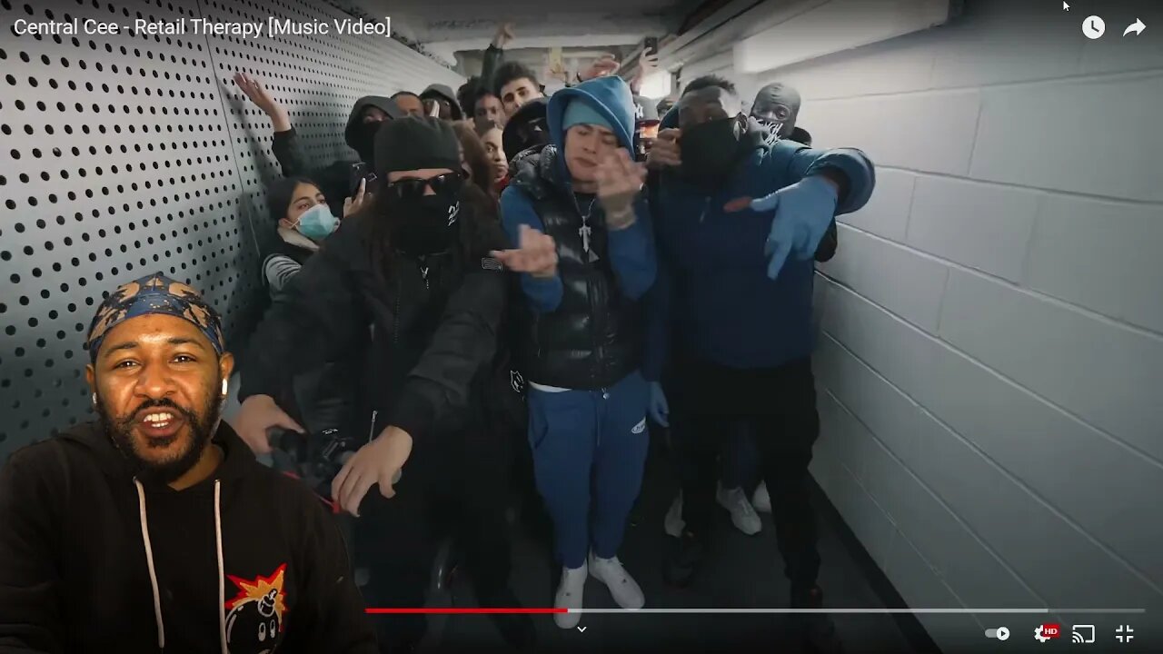 CENTRAL CEE - RETAIL THERAPY [MUSIC VIDEO] | REACTION!!!