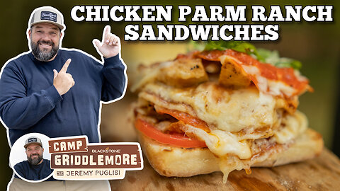 Chicken Parm Ranch Sandwiches | Blackstone Griddles