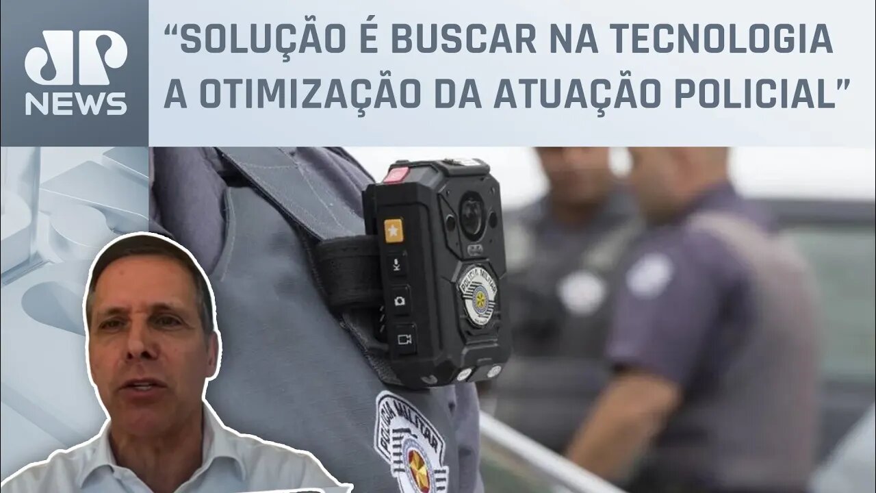 Governo de SP estuda ampliar as funções das câmeras dos uniformes da PM; Capez analisa