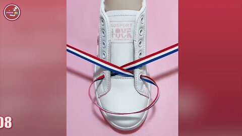 How to tie shoelaces, 24 Creative ways to tie shoelaces, Shoes lace styles