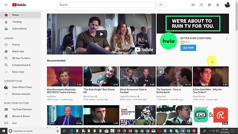 YouTube earning video