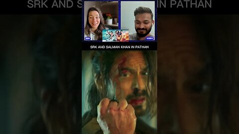 Tiger and Pathan banter 😂 #bollywoodreaction #srk #salmankhan