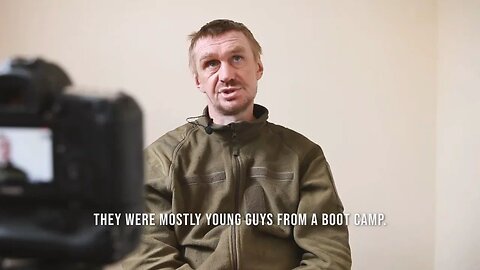 Revealing Interview with Ukrainian Lieutenant Platoon Commander Now a POW