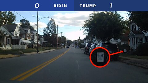 Counting Biden and Trump Yard Signs in PA